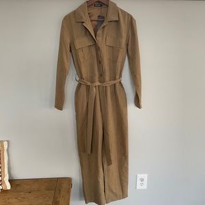 Nasty Gal Tan Jumpsuit: NWT: S/M